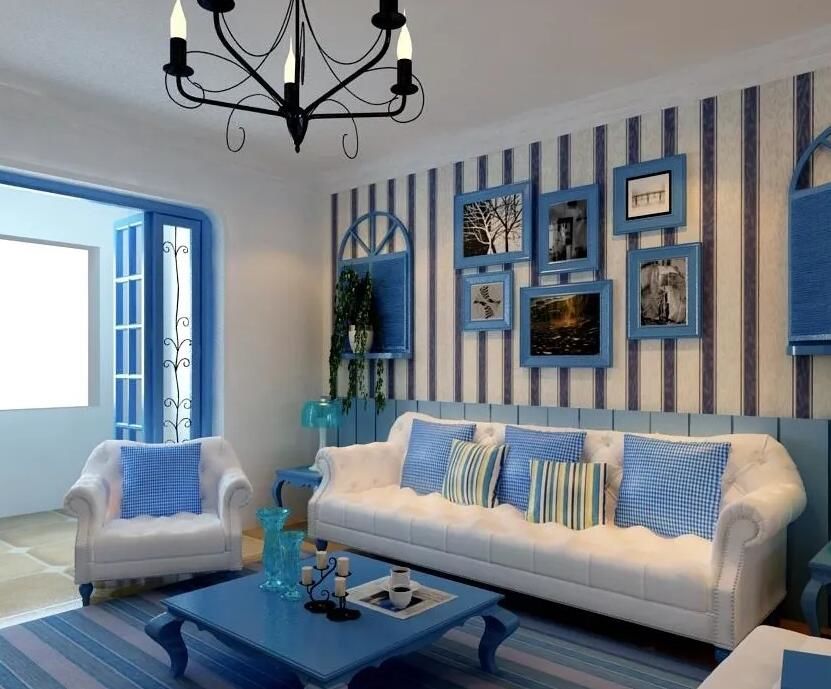 國色天香地中海風格