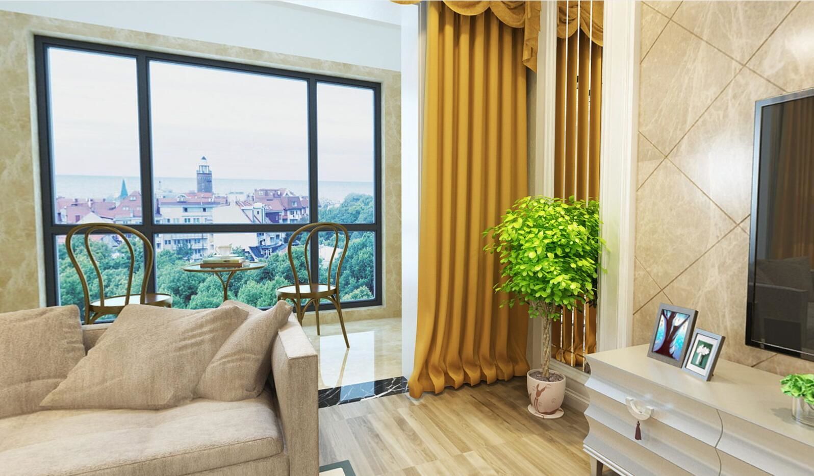 襄陽新房裝修設計-簡歐風格